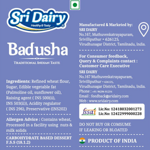 Badusha Indian Sweet