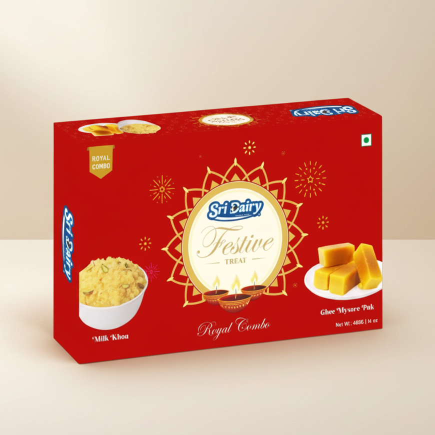 Ghee Mysore Pak & Milk Khoa 400 gm