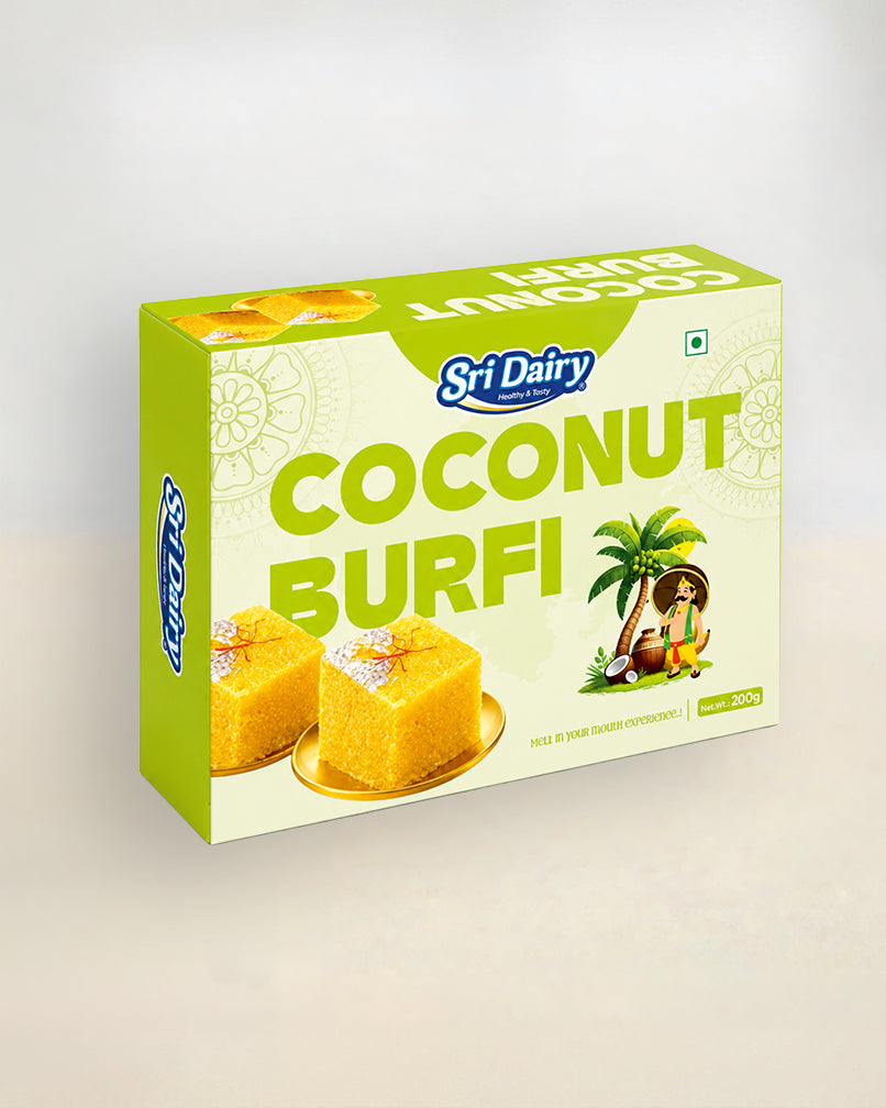 Sri Dairy Coconut Burfi