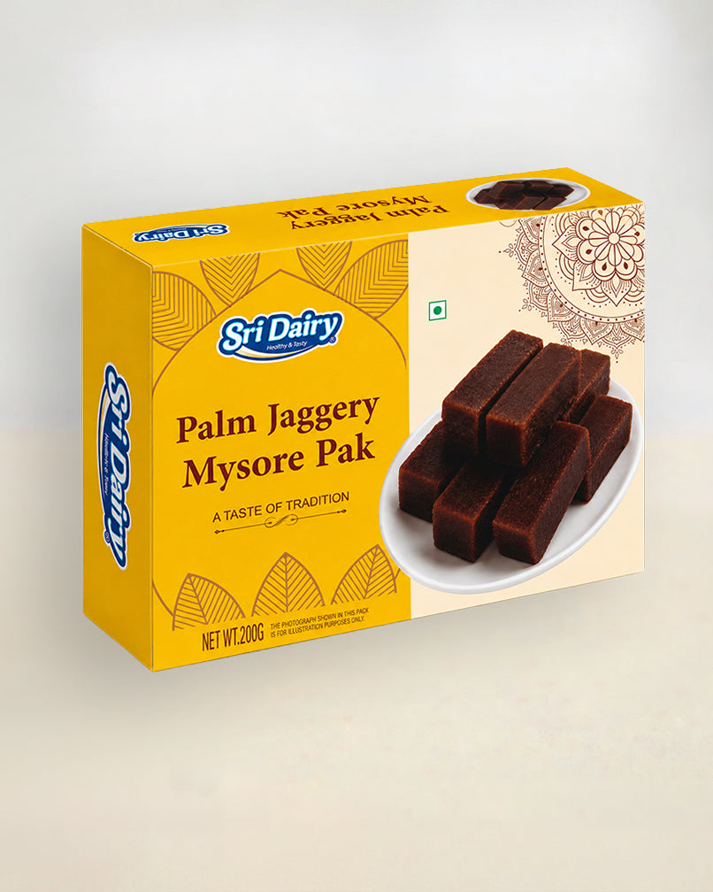Sri Dairy Palm Jaggery Mysorepak